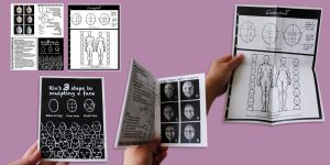 Wrote and designed a handy sculpting guide distributed for a sculpting demonstration with NWPCG members