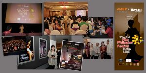 Designed marketing collaterals including roll-up banners, cinema light box ads, souvenir program, media wall and online promotions for the First Philippine Film Festival in the UAE