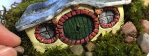 Miniature hobbit house