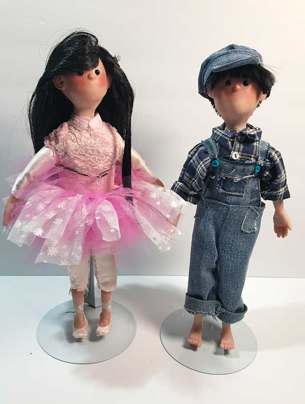 OrangeJar Art Doll Twins2