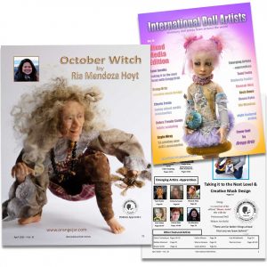 OrangeJar in International Doll Artists Magazine