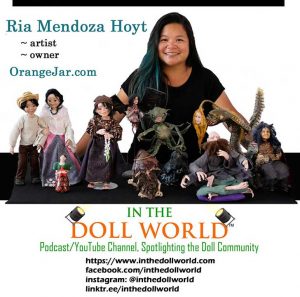 RIa Mendoza Hoyt of OrangeJar In The Doll World interview